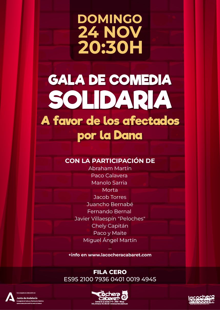 GALA DE COMEDIA SOLIDARIA