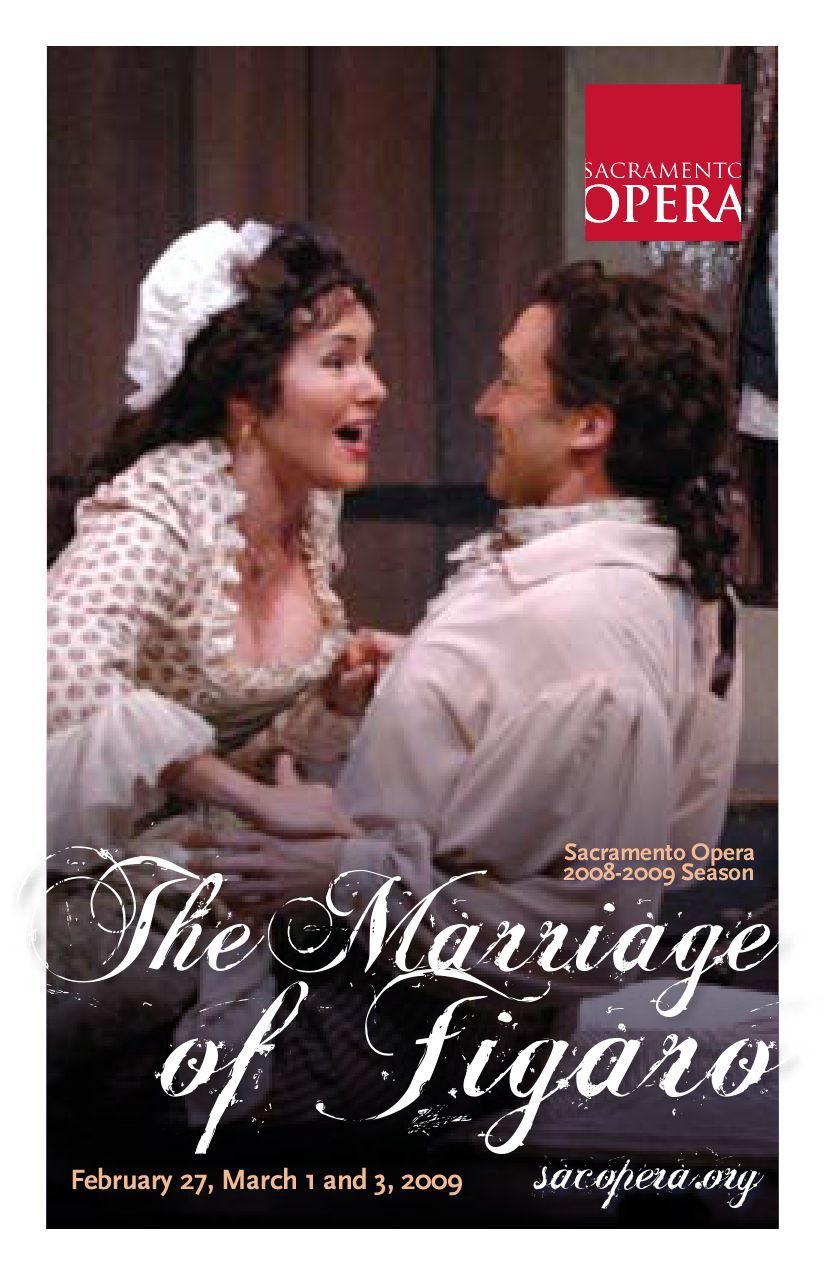 Sacramento Opera: The Marriage of Figaro