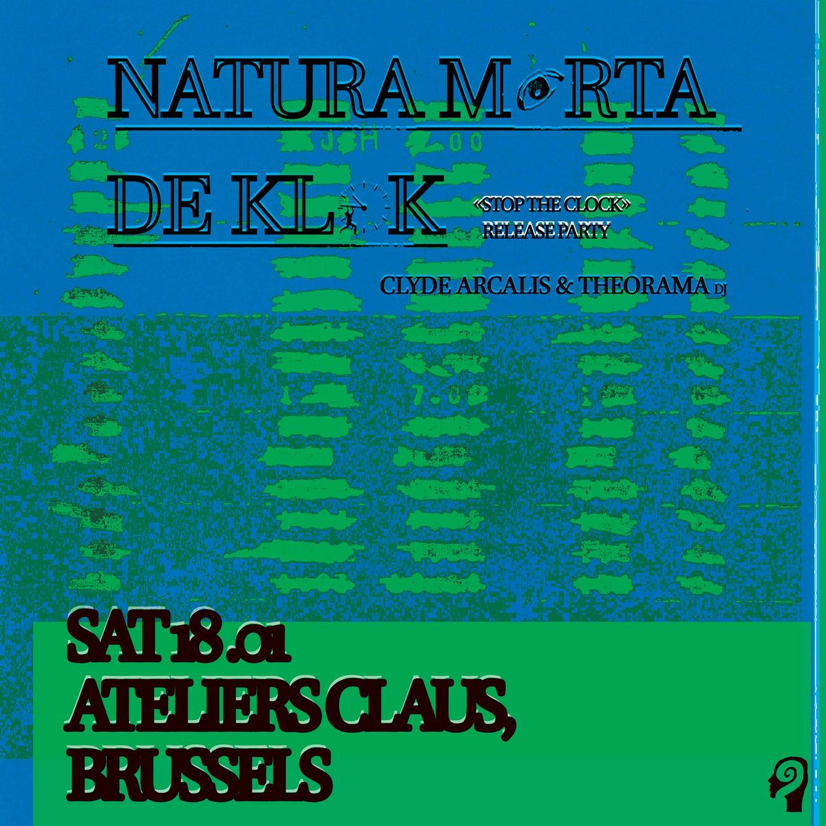 disques de la spirale: de klok (release party) + natura morta - les ateliers claus