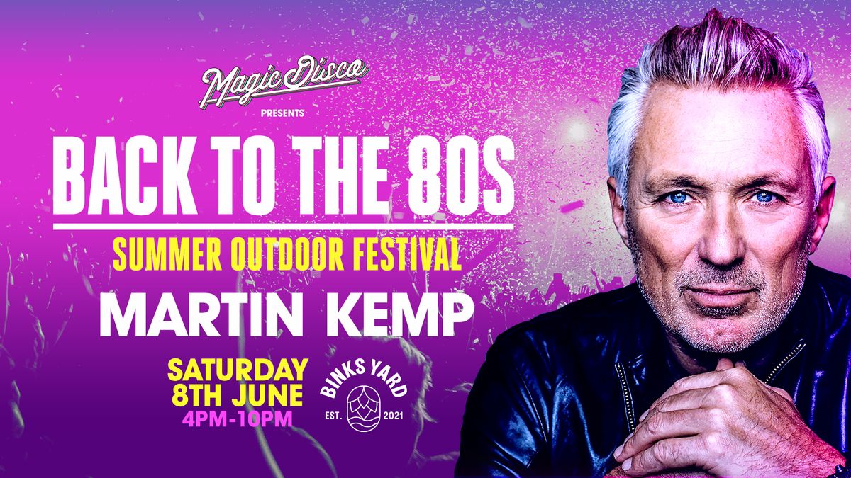 Back To The 80's Outdoor Summer Festival - Nottingham