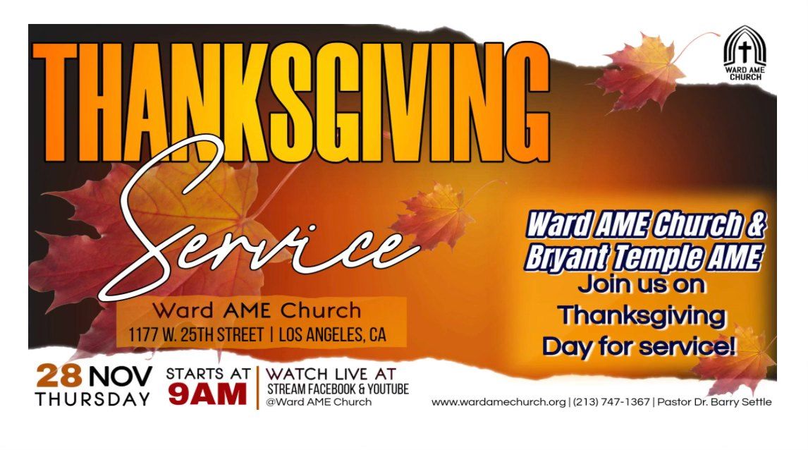 Thanksgiving Day Service