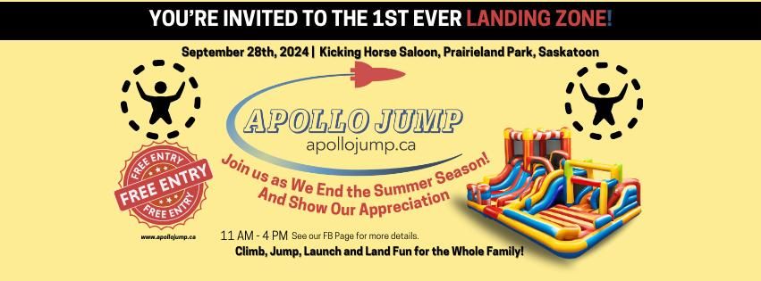 Landing Zone - Free Family Fun Day by Apollo Jump Saskatoon