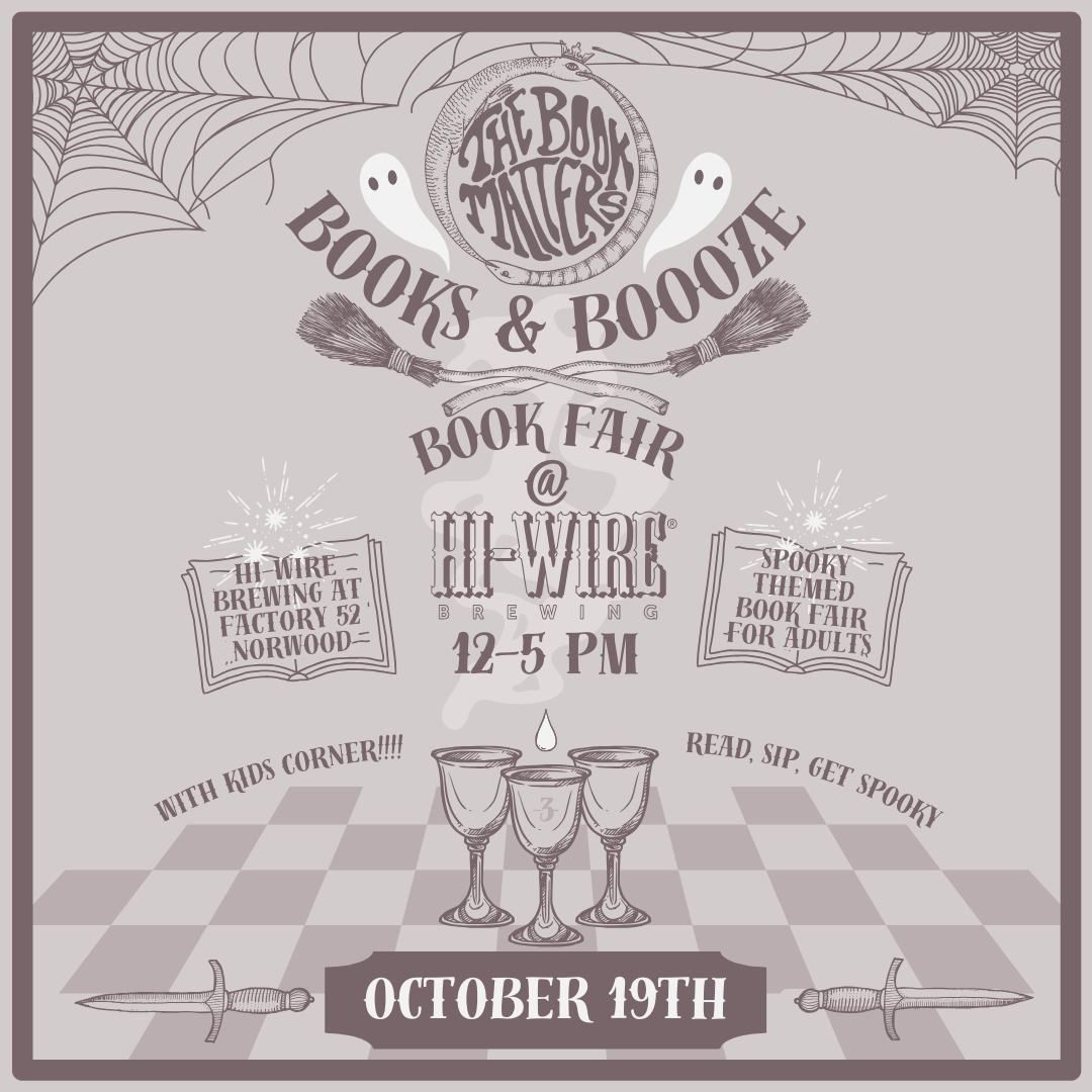 Books & Booze Halloween Book Fair