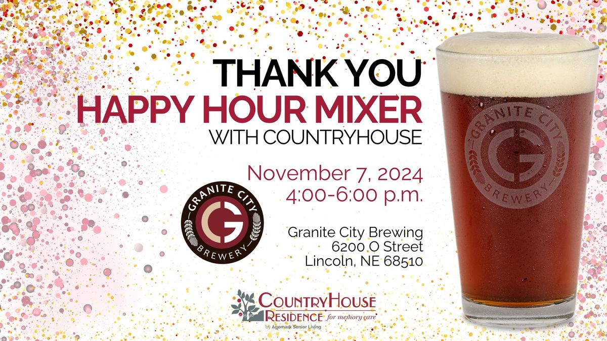 Happy Hour Mixer with CountryHouse