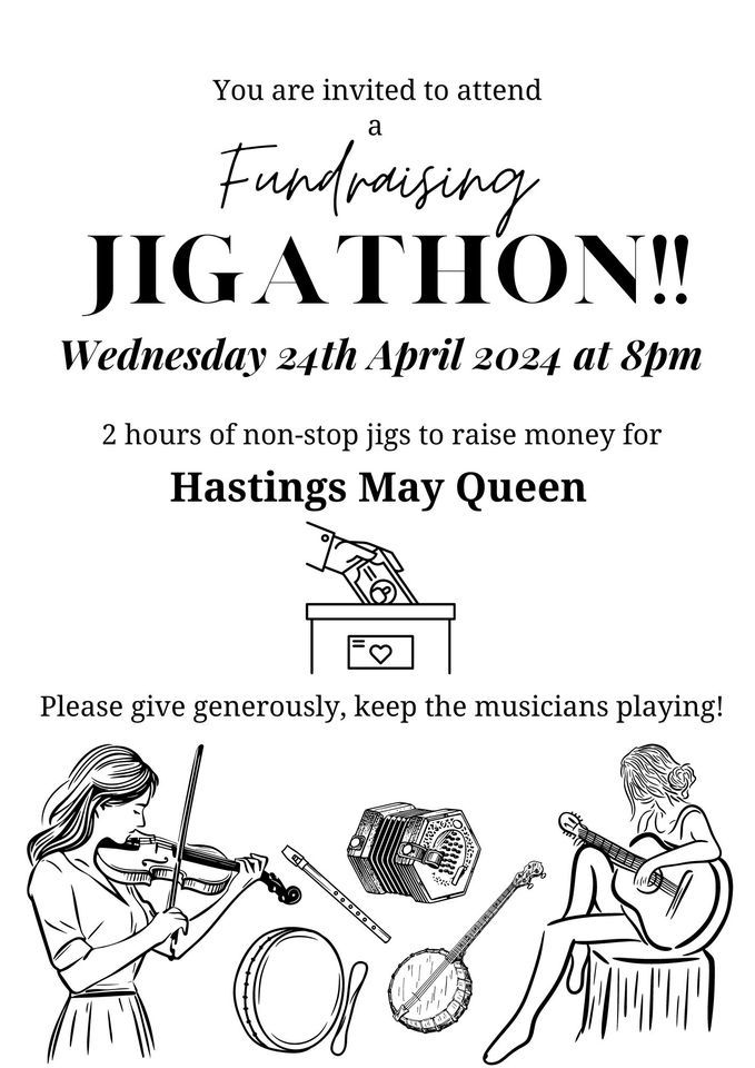 Jigathon!!  Raising money for the May Queen