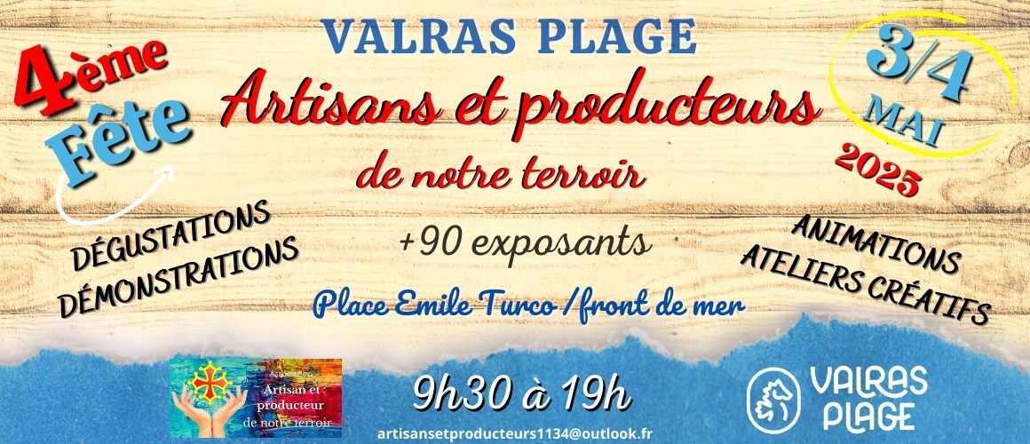 Fete des artisans et des producteurs 2025