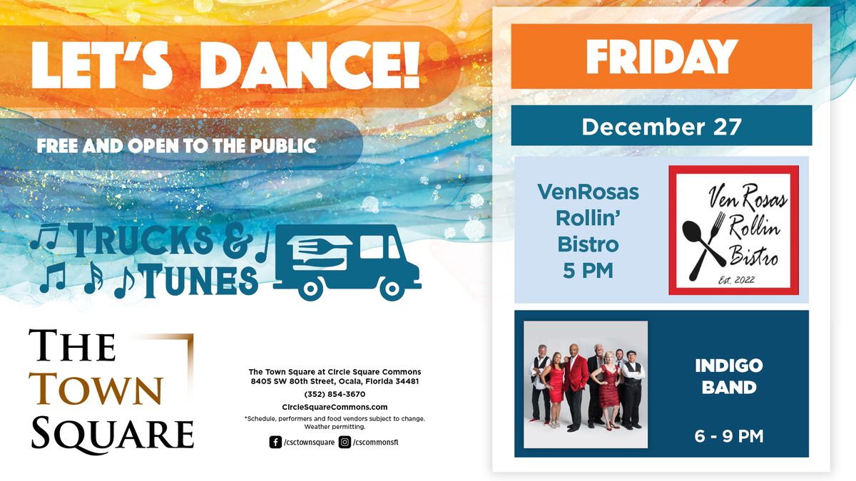 Trucks & Tunes with VenRosas Rollin Bistro & Indigo Band