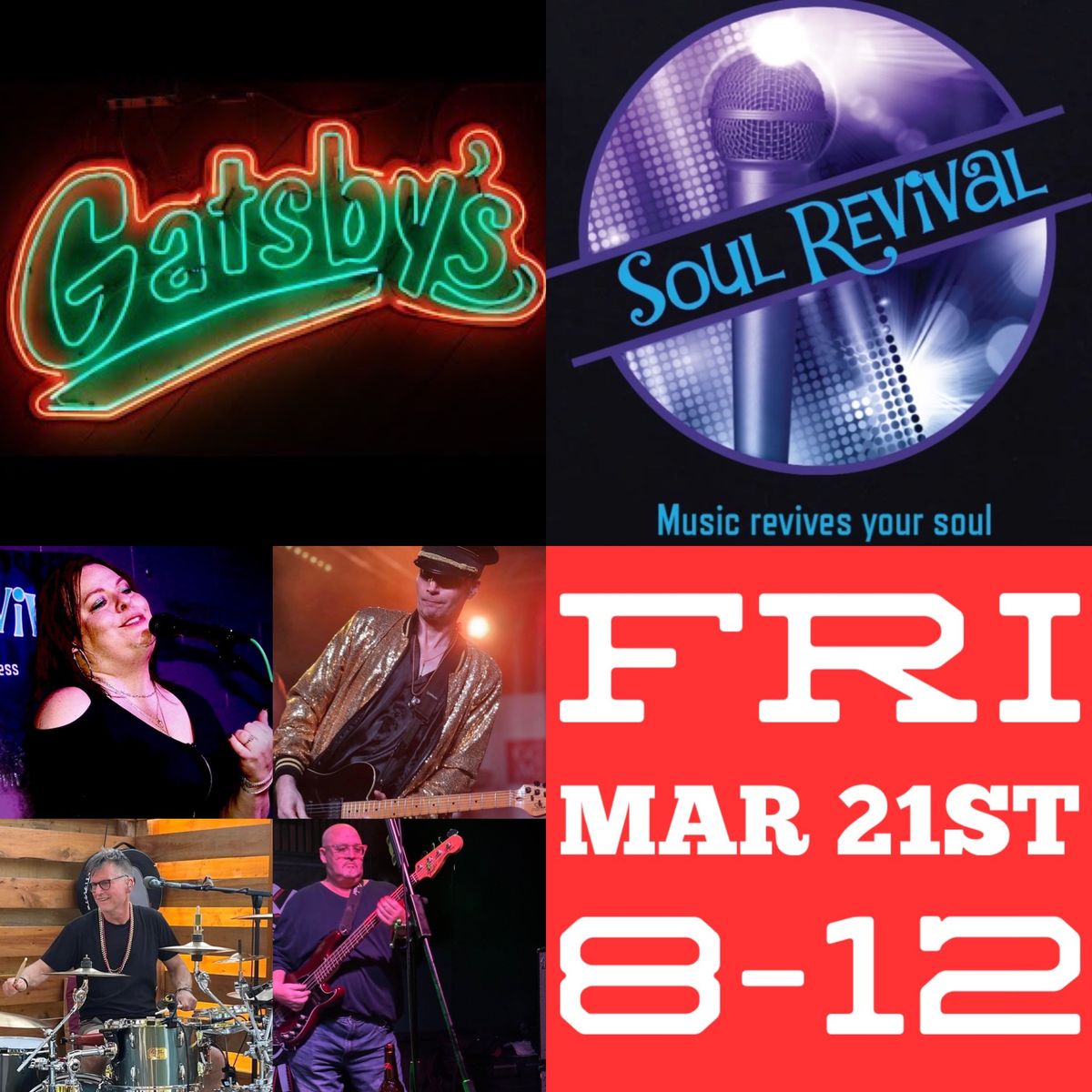 Soul Revival @ Gatsby\u2019s 