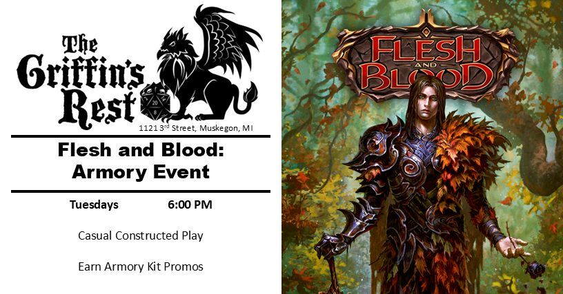 Flesh and Blood - Armory Event