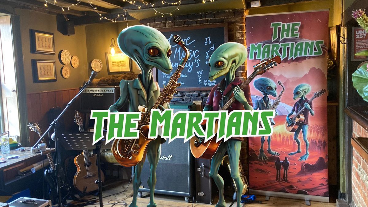 THE MARTIANS land at The Royal Oak, Lavant