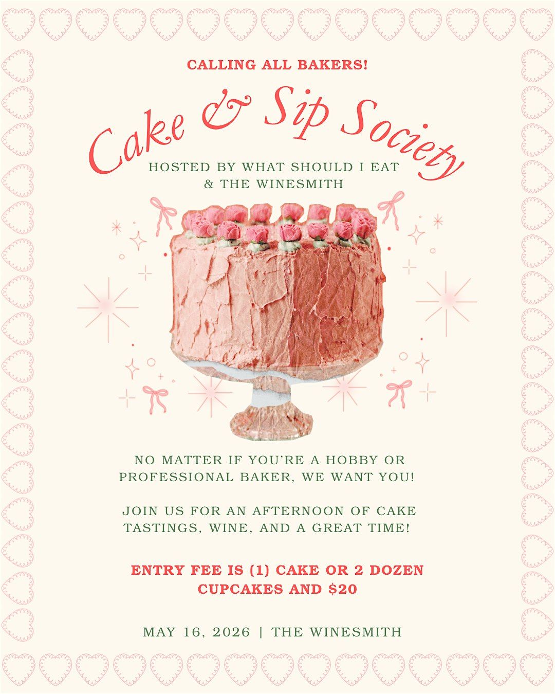 Cake & Wine Social