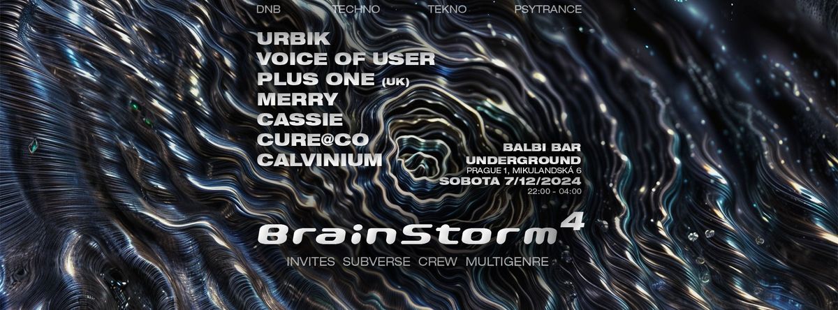 BrainStorm #4 invites Subverse crew