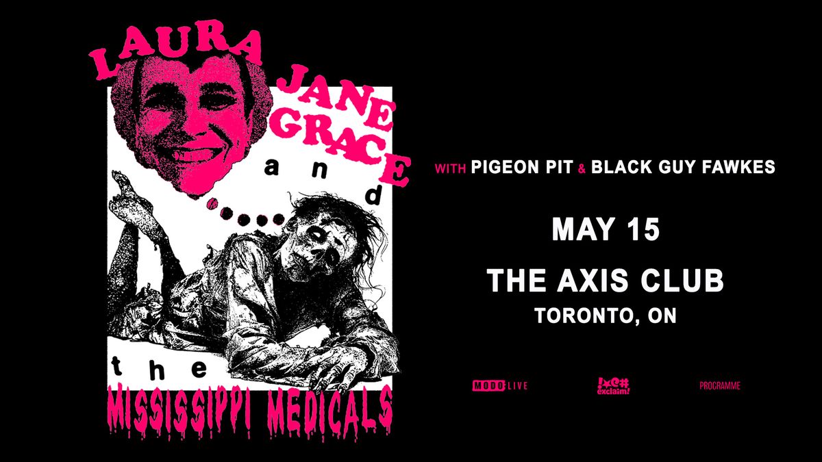 Laura Jane Grace and the Mississippi Medicals w\/ Pigeon Pit & Black Guy Fawkes - Toronto