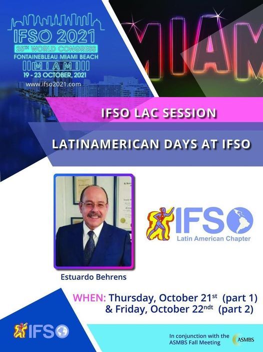 IFSO LAC SESSION 2021 \/ 25TH WORLD CONGRESS