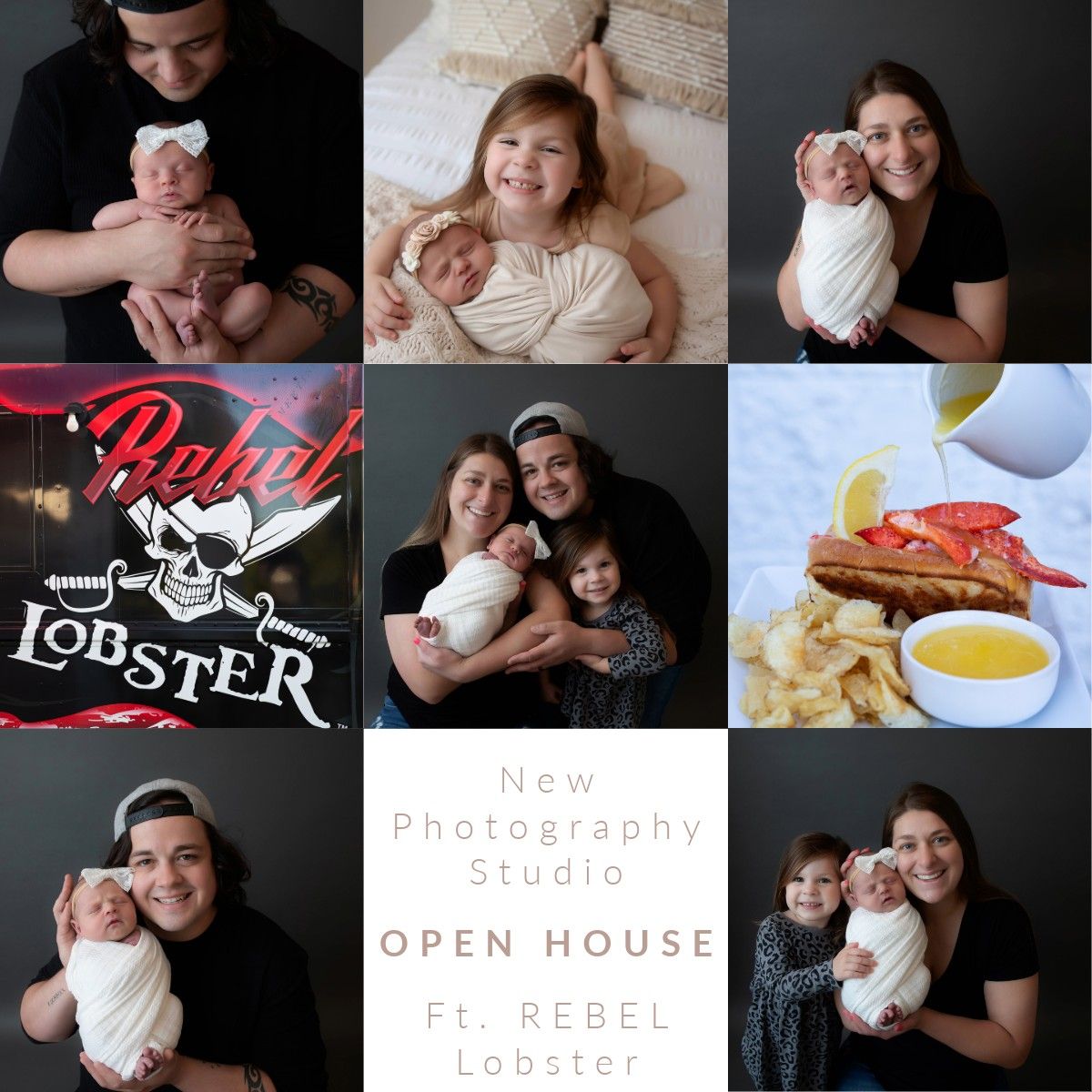 Open House! *NEW* Photography Studio Tour\/Meet & Greet Featuring REBEL Lobster  