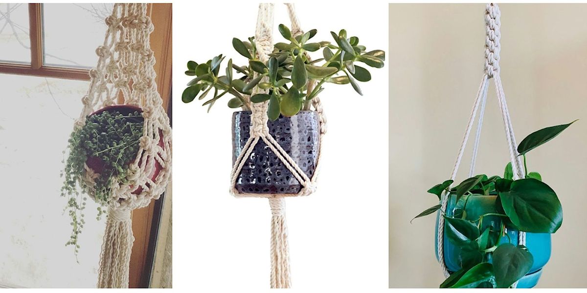 Craft & Sip: Macrame Plant Hanger Workshop