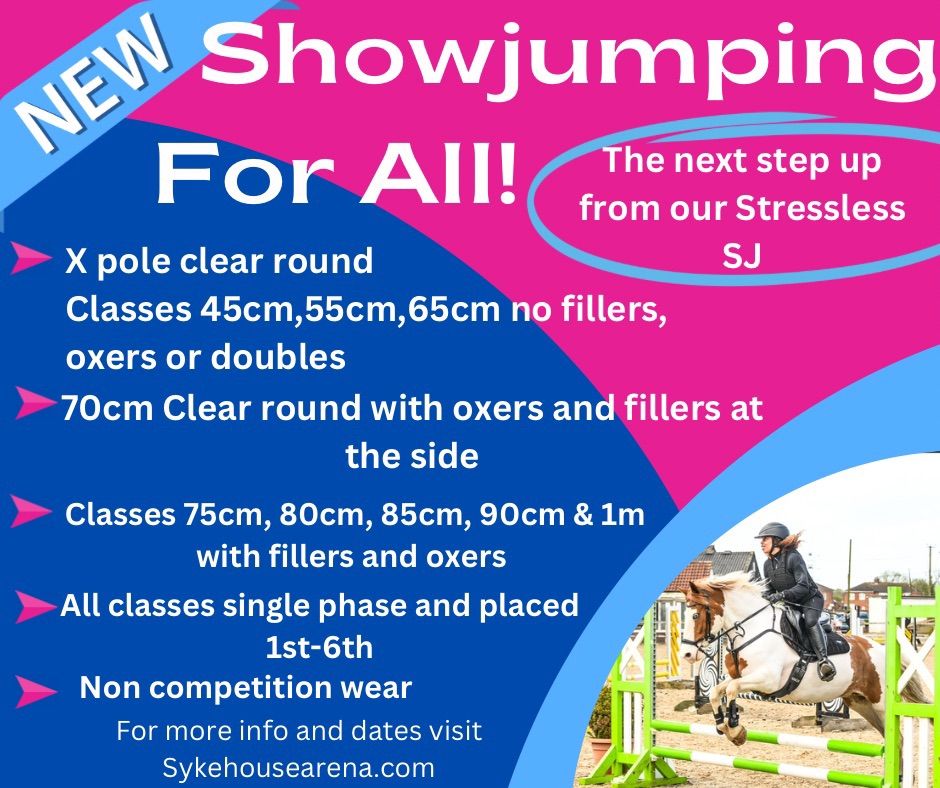  Show Jumping For ALL - inc TB Qualifiers, Open to All