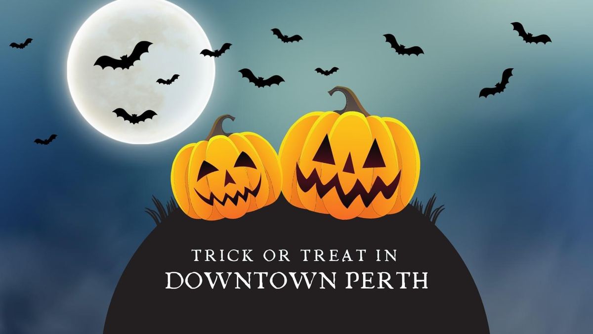 Trick or Treat Day in Downtown Perth! \ud83c\udf83