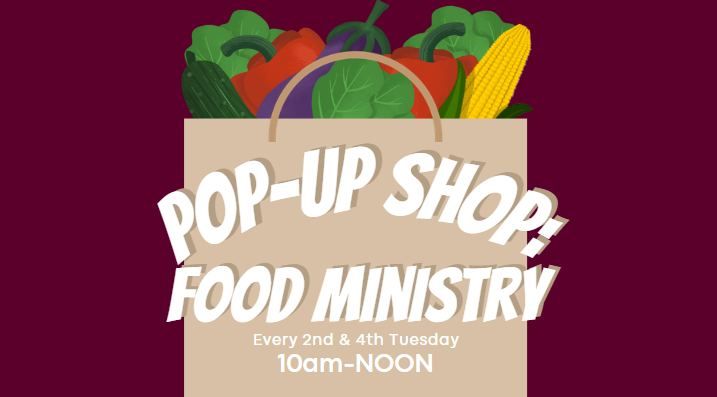 Pop-Up Shop: Food Ministry