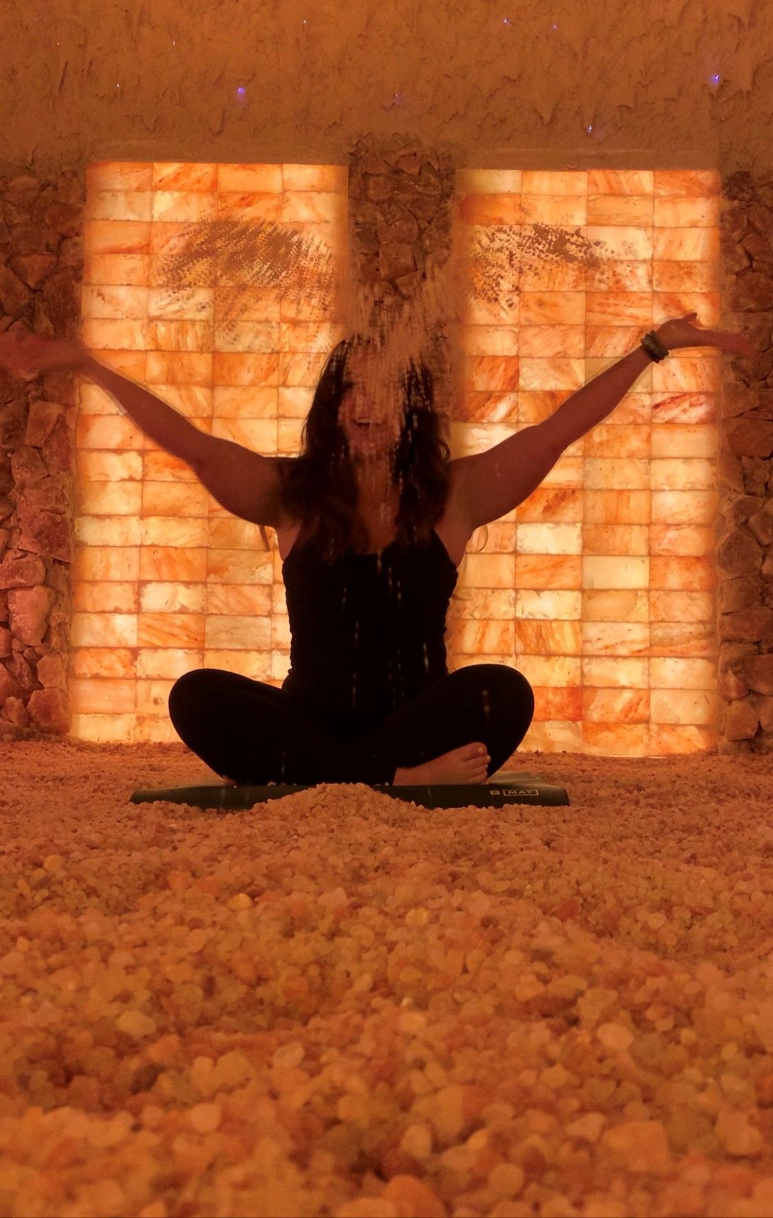 Yin Yoga In A Salt Cave At Room & Pillar!!