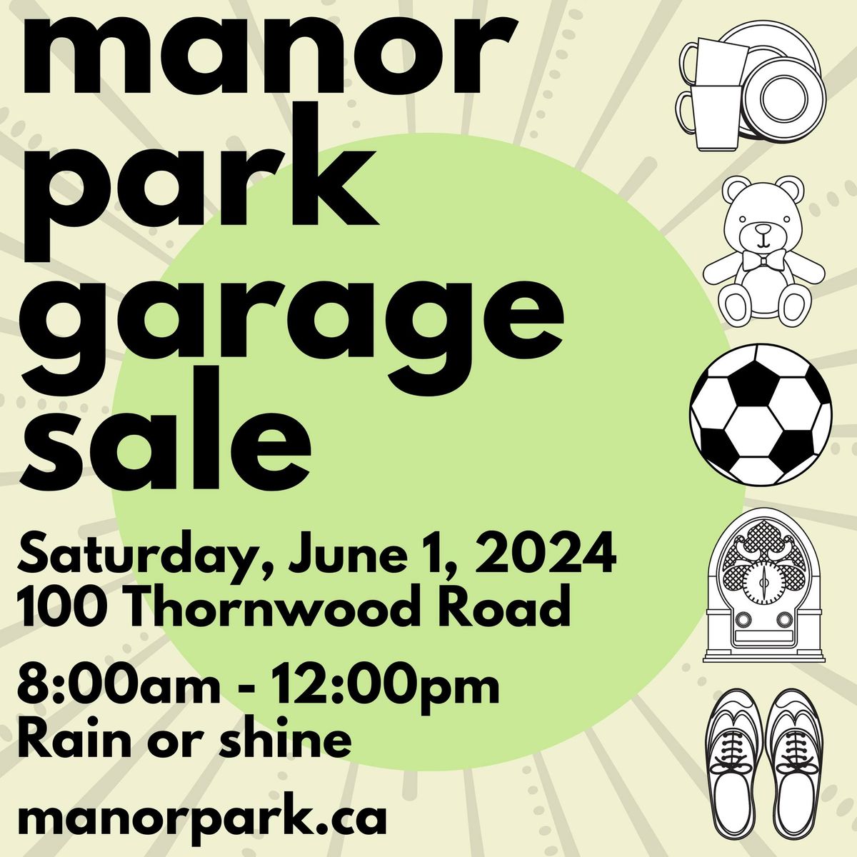Manor Park Garage Sale