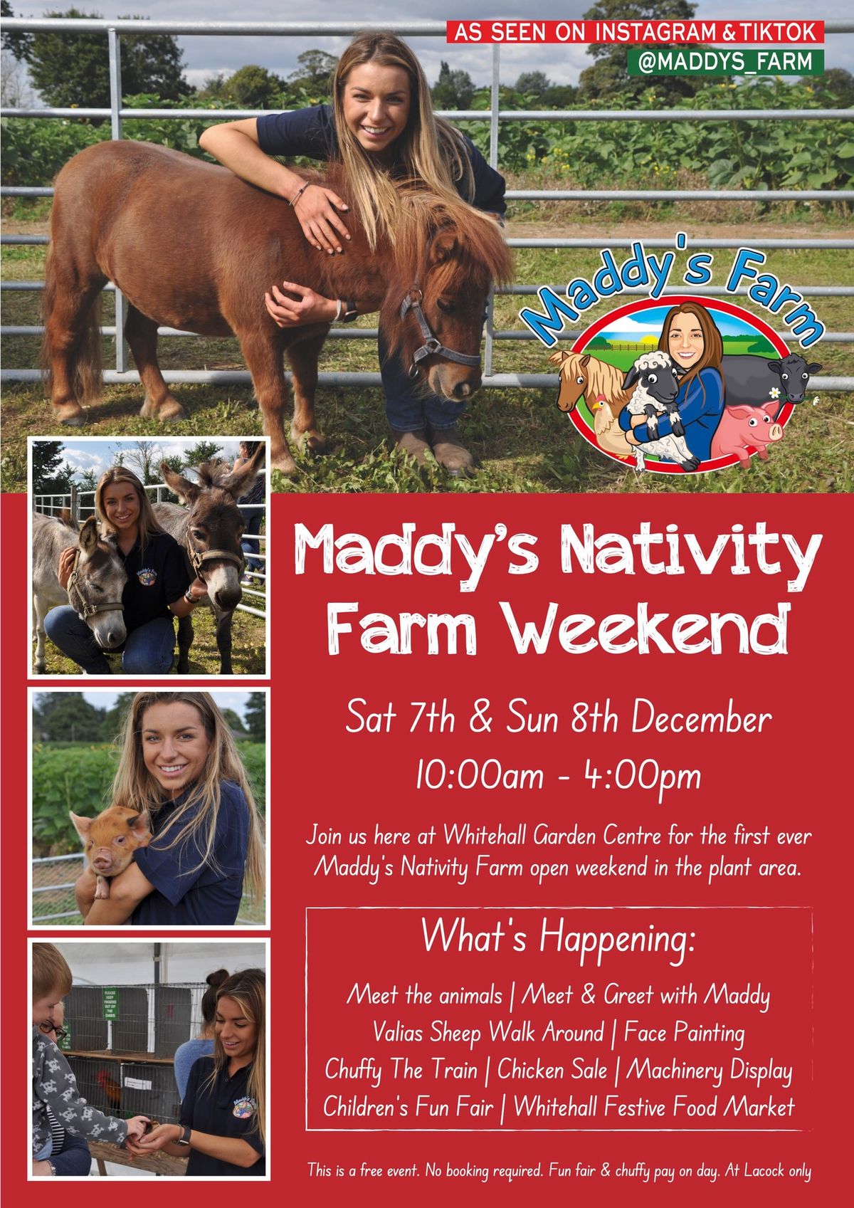 Maddy\u2019s Nativity Farm Weekend