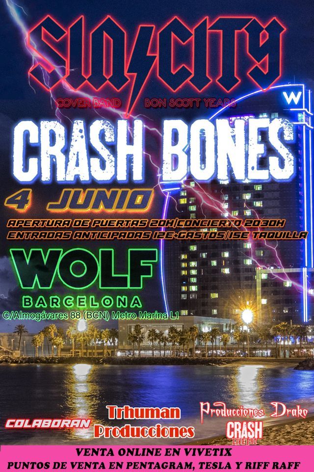 Sin City + Crash Bones