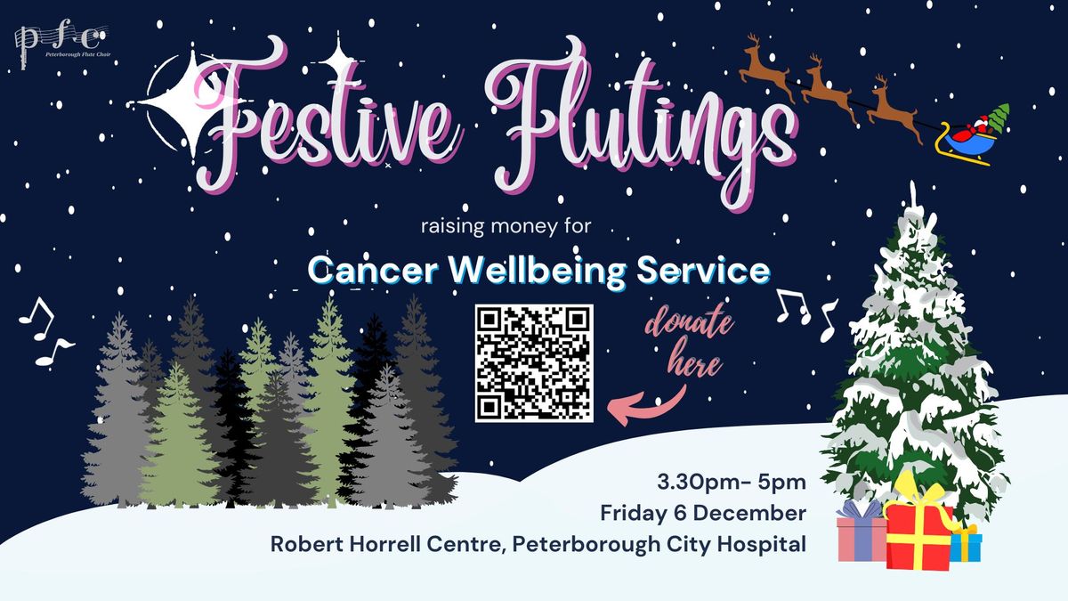 Festive Fluting at Peterborough Hospital