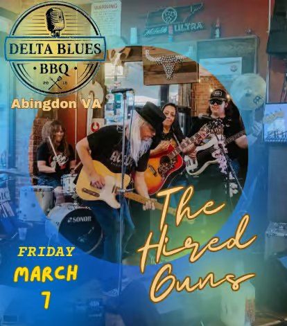 The Hired Guns at Delta Blues Abingdon