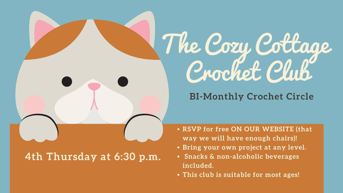 Crochet Club - Bi-Monthly Meet-Up 4TH THURSDAY