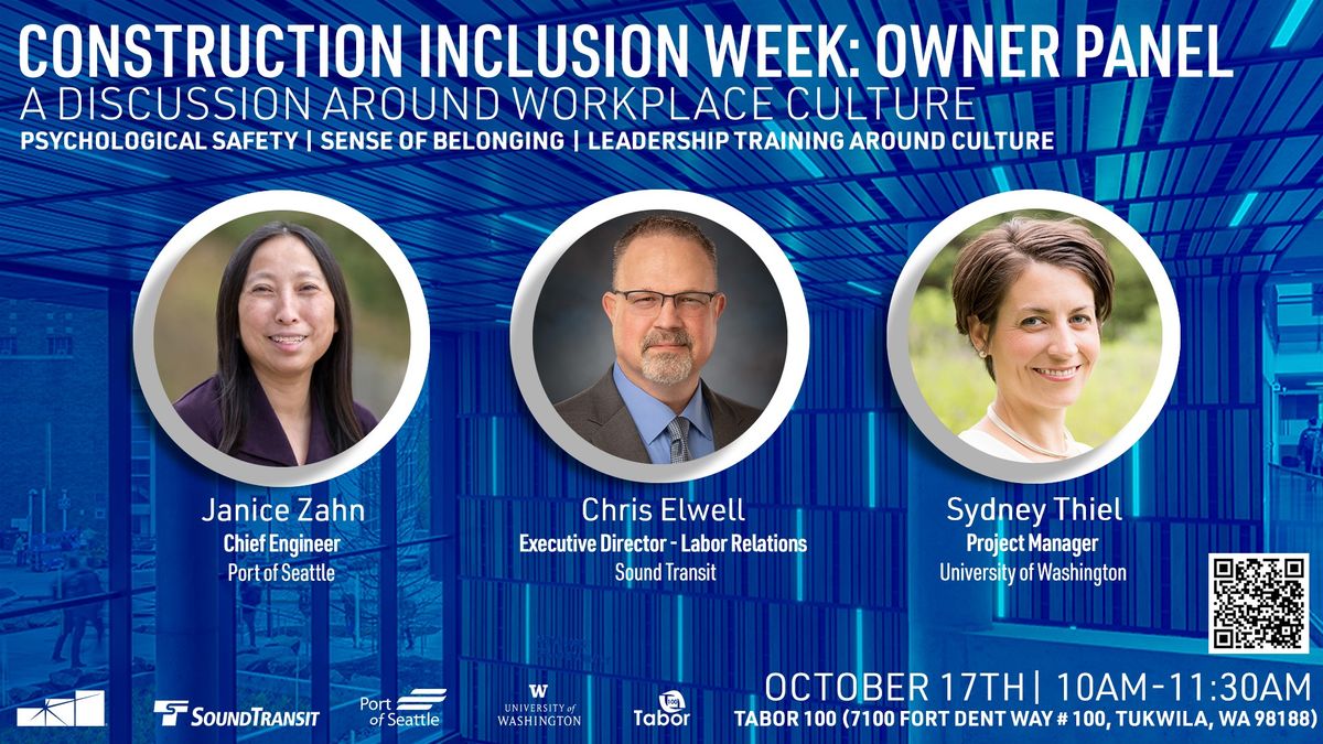 Construction Inclusion Week Owner Panel