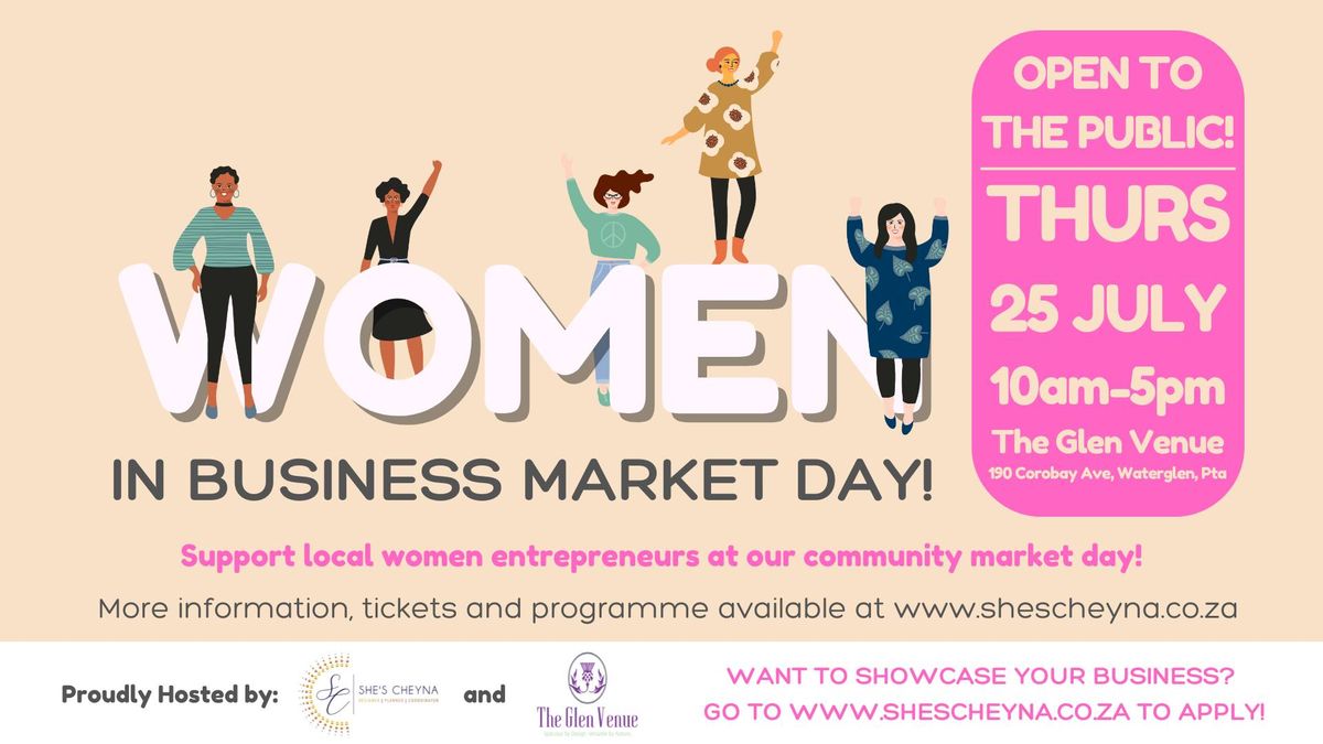 Women-In-Business Market Day! 