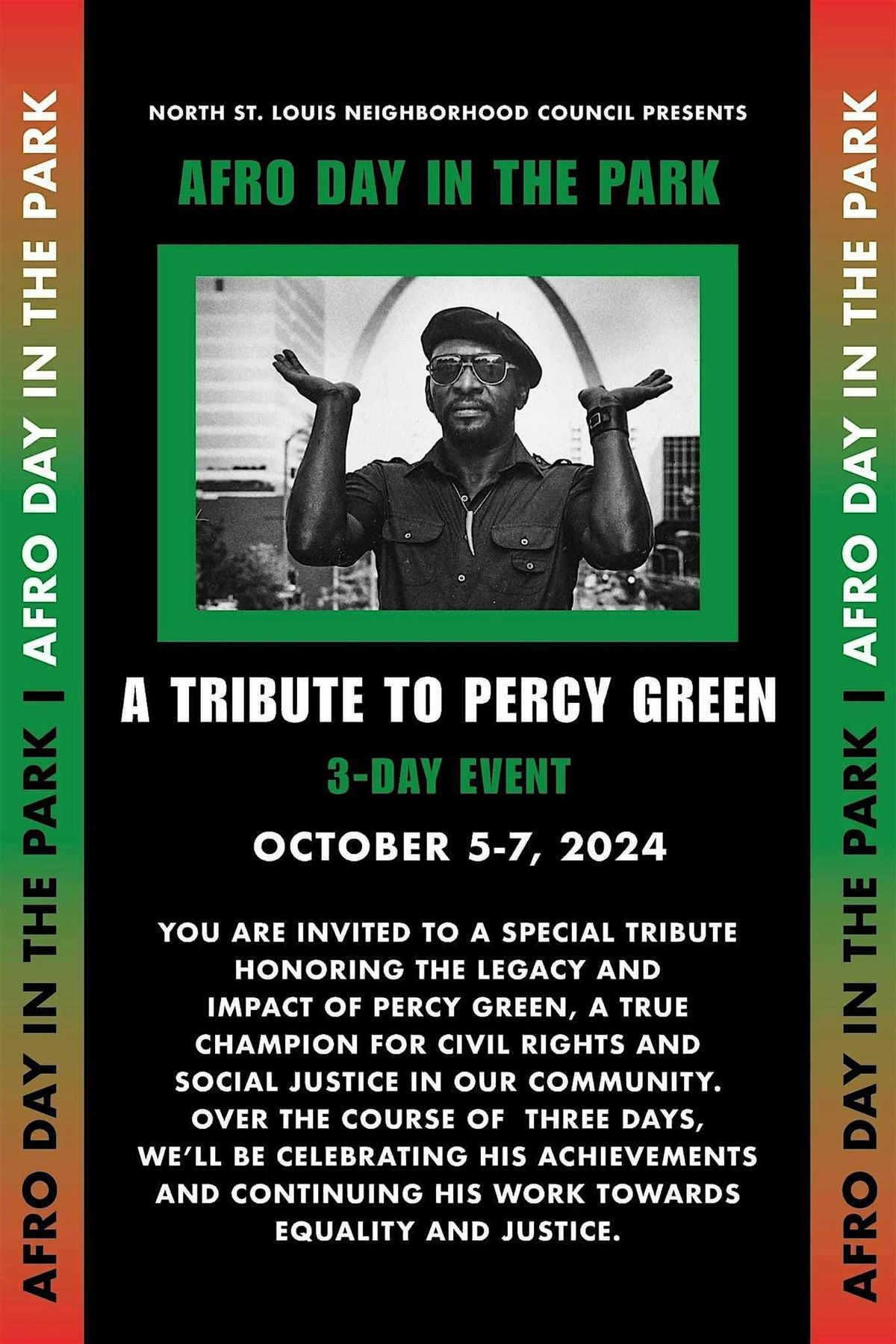 Afro Day in the Park: A Tribute to Percy Green