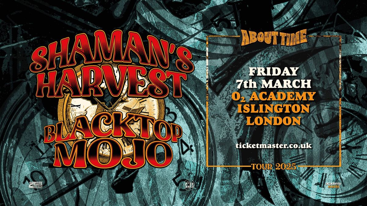 Shaman's Harvest & Blacktop Mojo - About Time Tour