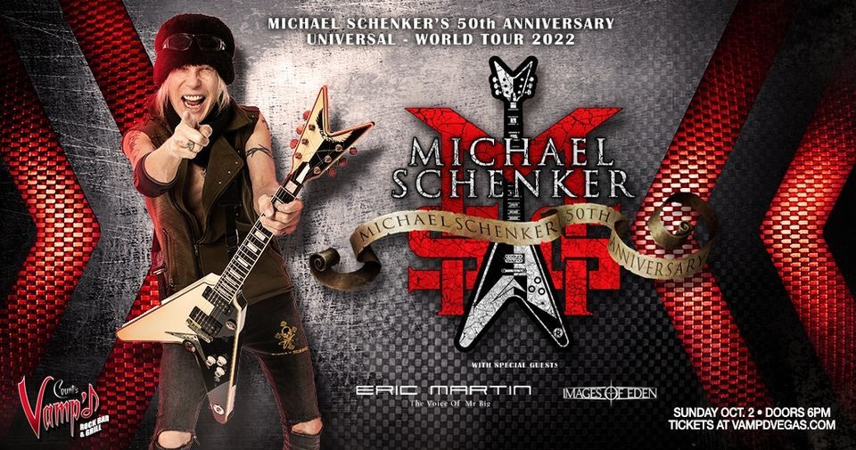Michael Schenker 50th Anniversary Tour Live at Count's Vamp'd in Las Vegas