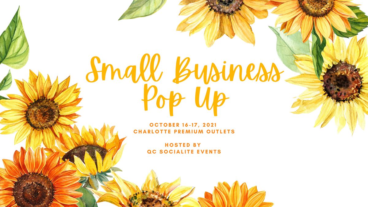 Small Business Pop Up Marketplace