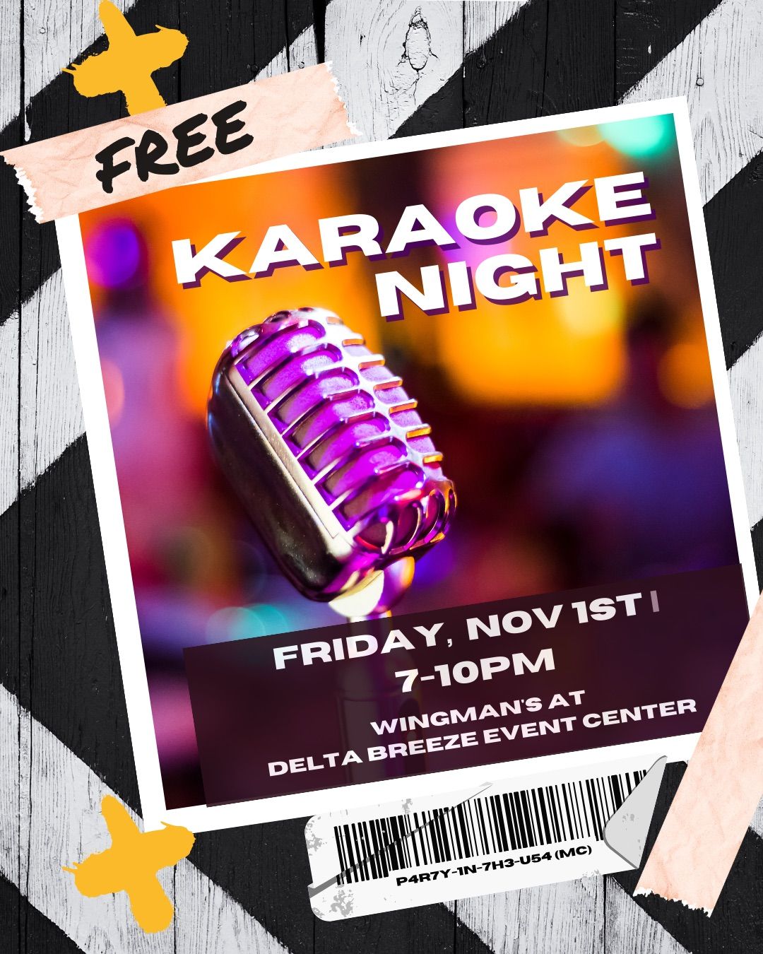 November\u2019s Karaoke Night!