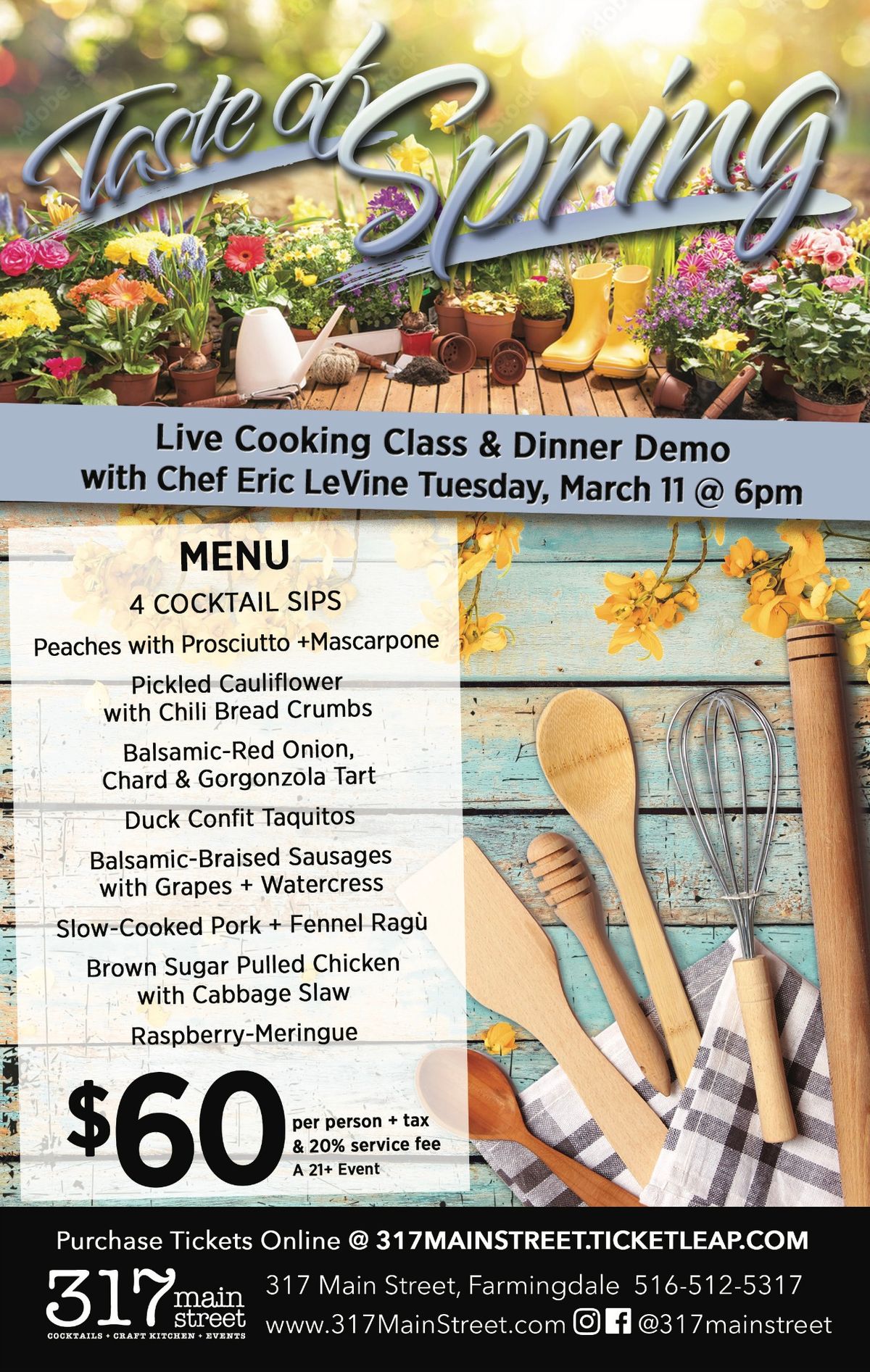 Taste of Spring Cooking Class