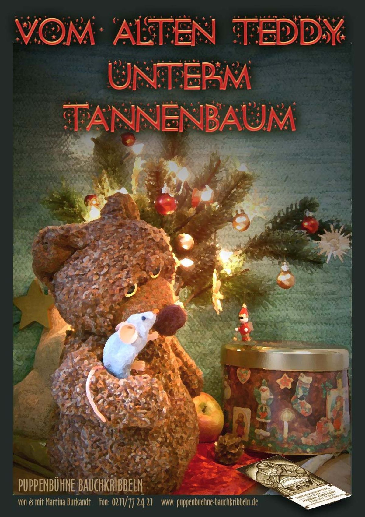 "VOM ALTEN TEDDY UNTERM TANNENBAUM"