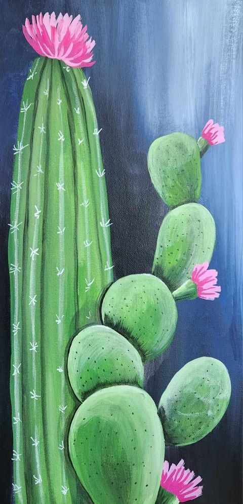 JB PAINT NITE - You Prickle My Fancy!