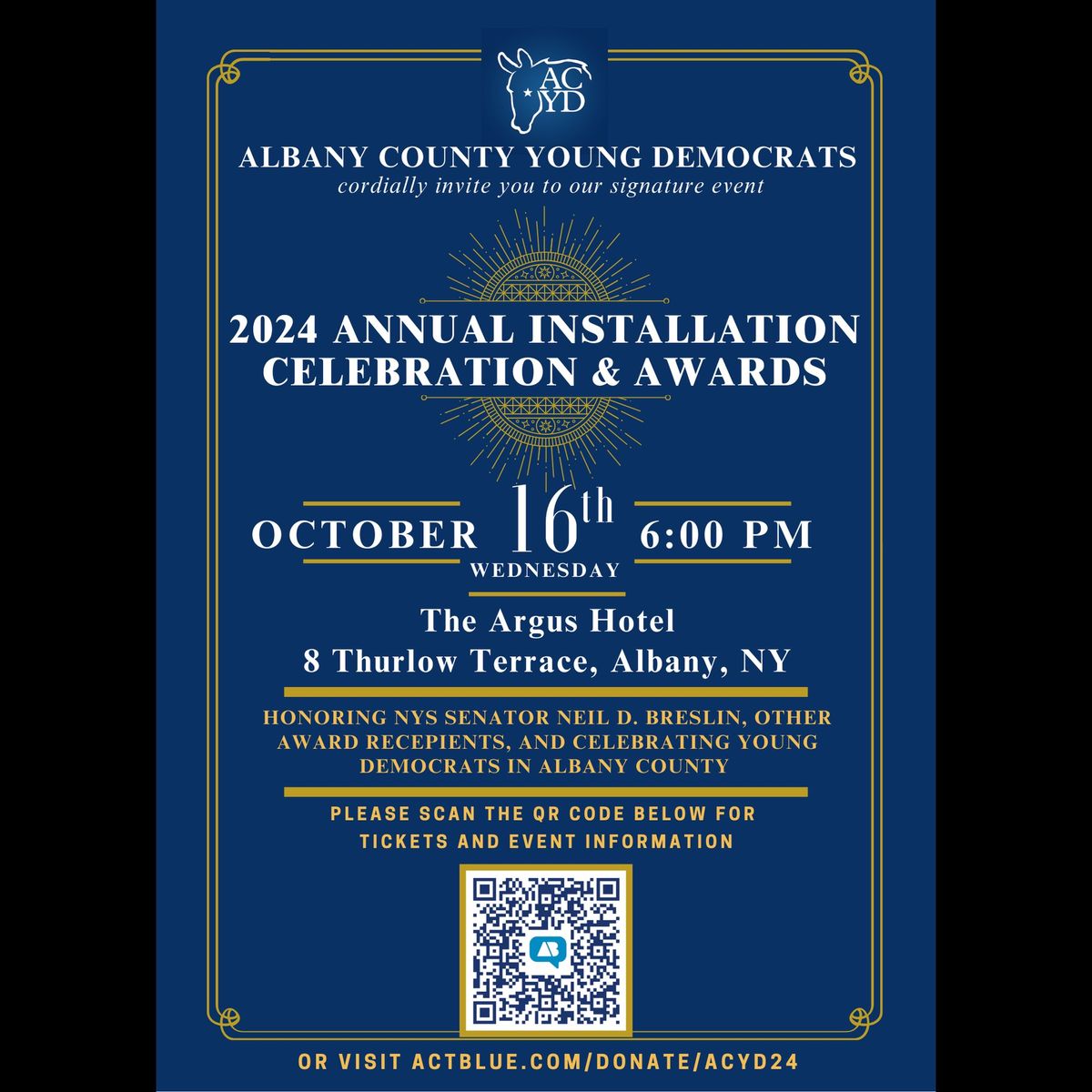 2024 ACYD ANNUAL INSTALLATION CELEBRATION & AWARDS