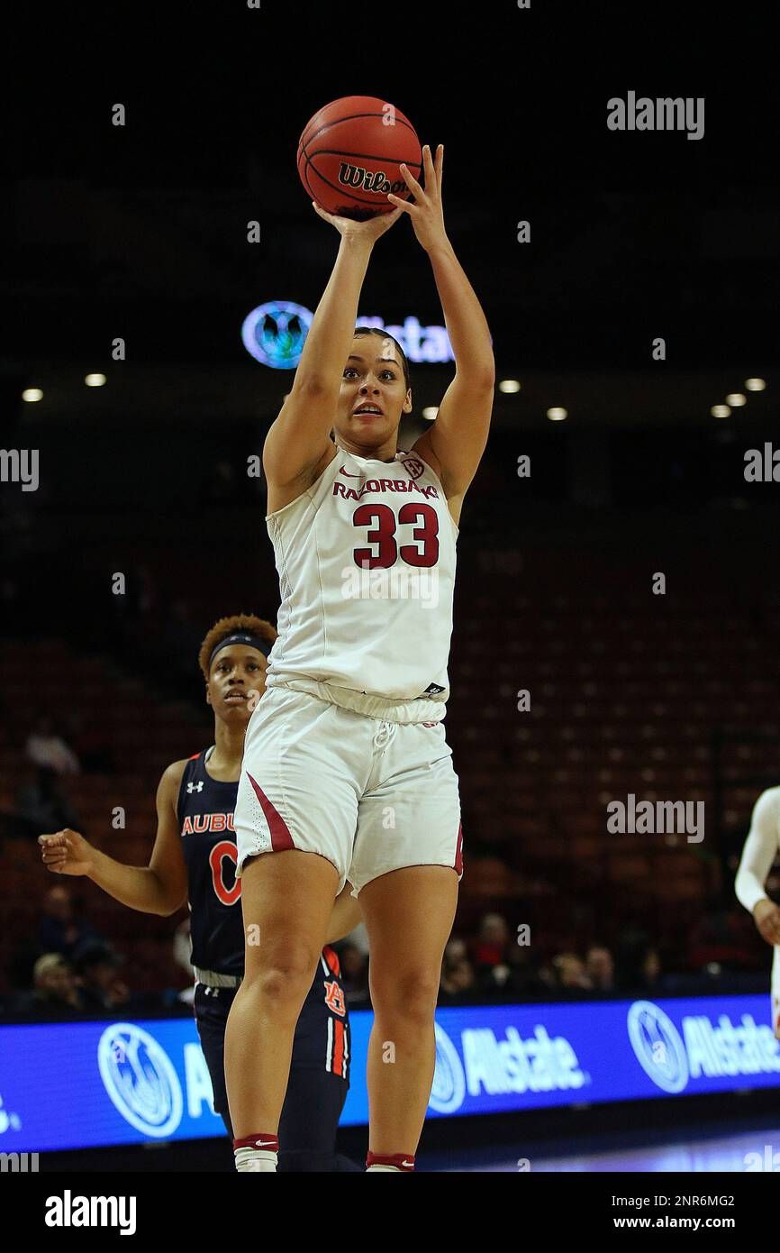 Arkansas Razorbacks at Auburn Tigers Womens Basketball