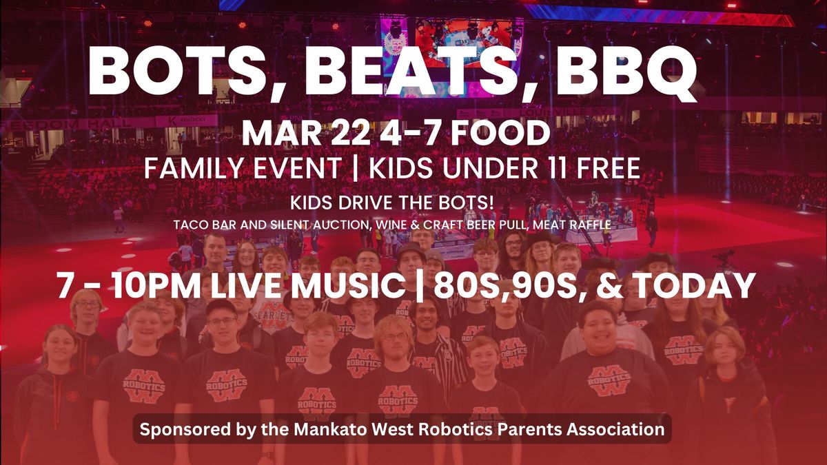 BOTS, BEATS, & BBQ  - FAMILY EVENT \ud83e\udd16\ud83c\udfb5\ud83c\udf89