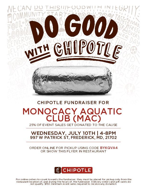 MAC Chipotle Fundraiser