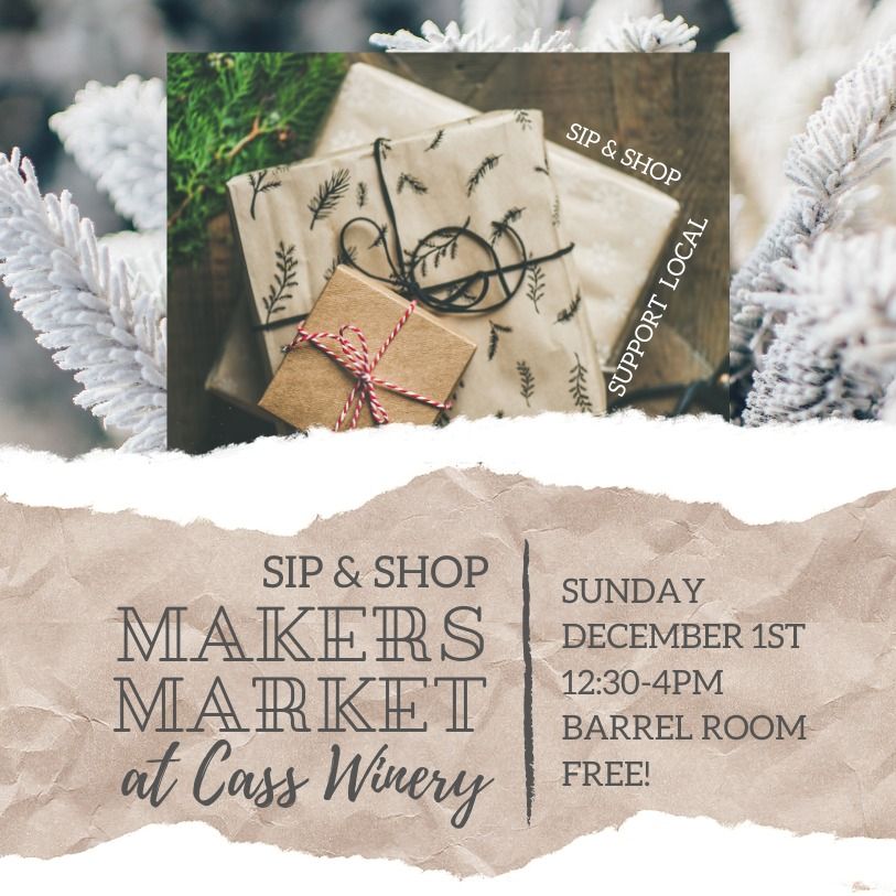 Sip & Shop Holiday Makers Market