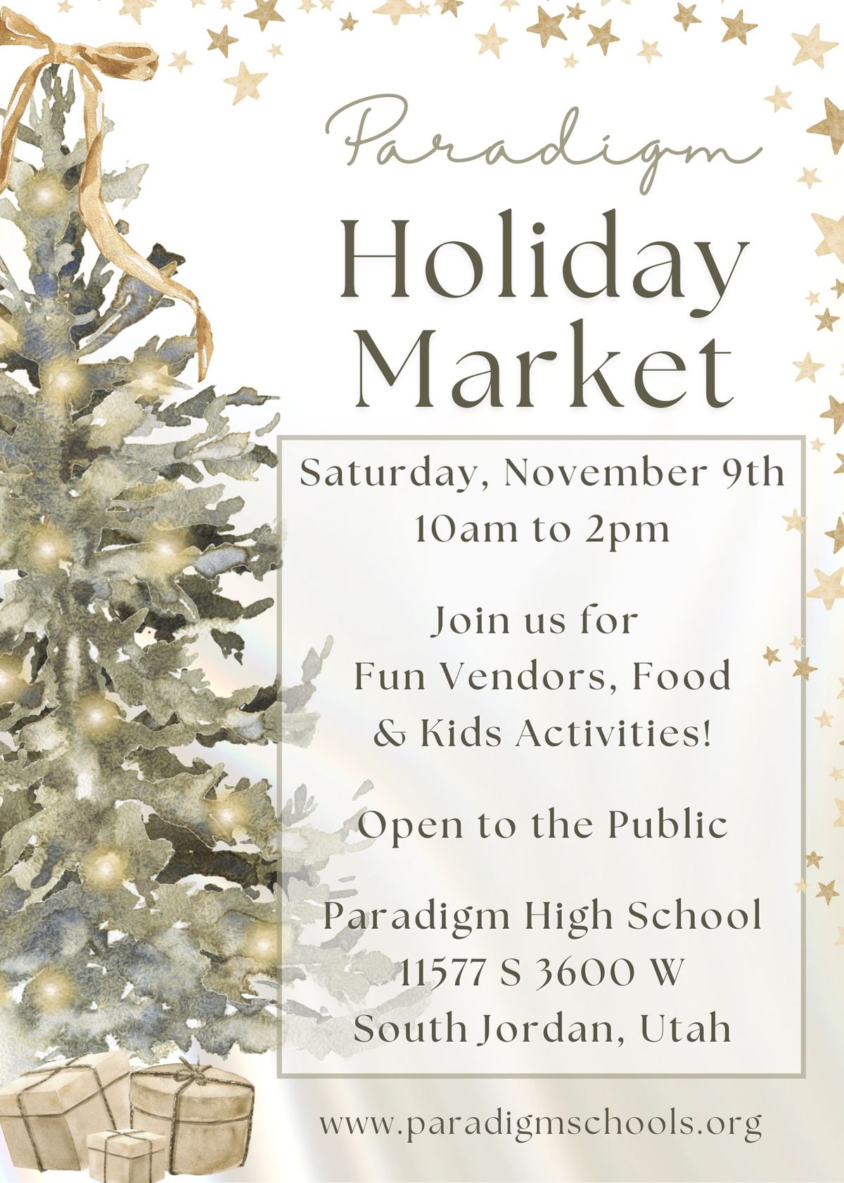 Paradigm Holiday Market