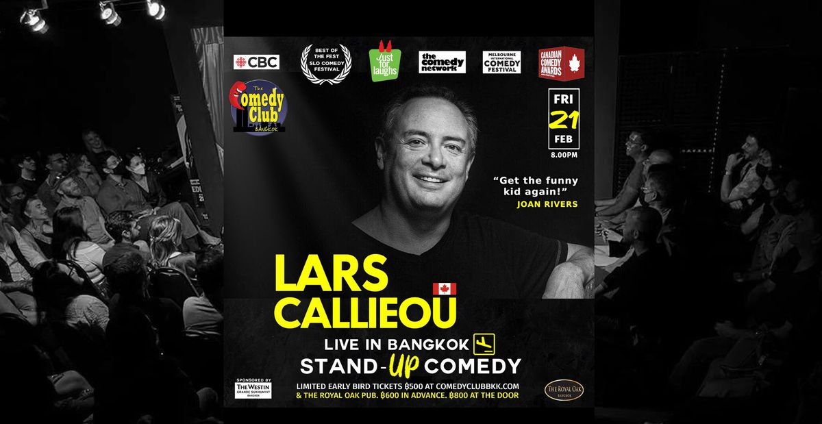 Stand-Up Comedy - LARS CALLIEOU (Just For Laughs) - Live in Bangkok!