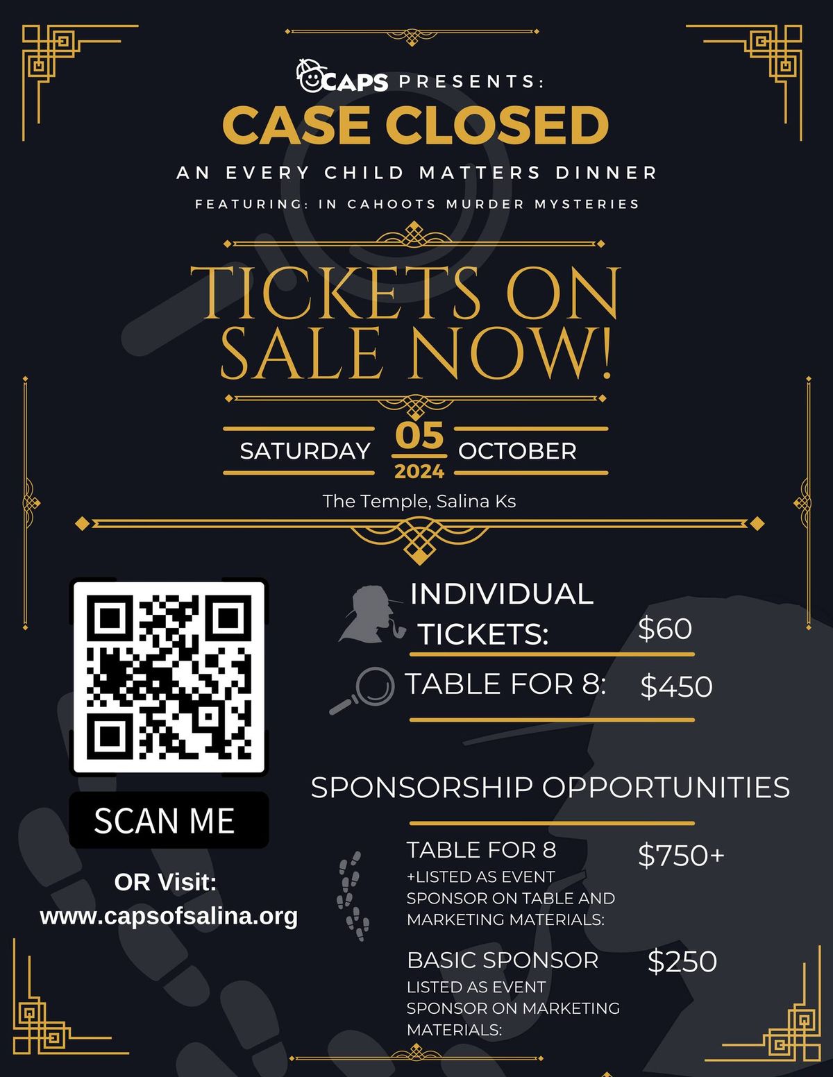 Case Closed: An Every Child Matters Dinner