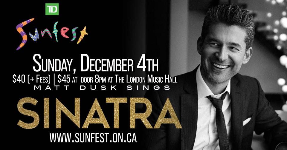 Matt Dusk sings Sinatra - Presented by TD Sunfest