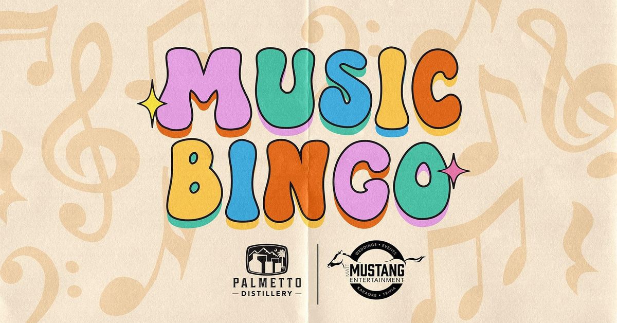 Music Bingo @ Palmetto Distillery